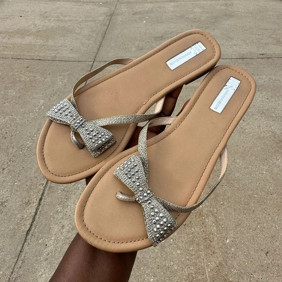 INC International Concepts Women’s Malissa Open Toe Bow Sandals - Picture 12 of 13